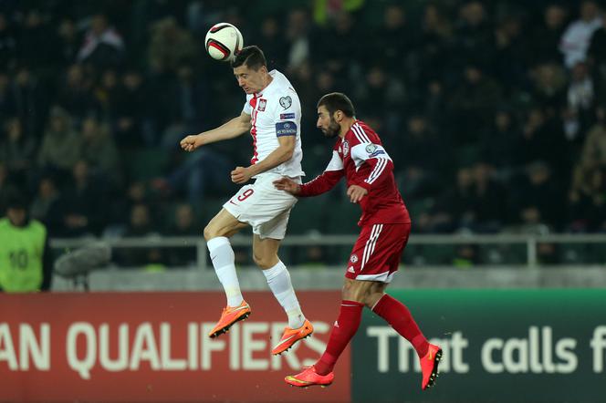 Robert Lewandowski, Gruzja - Polska