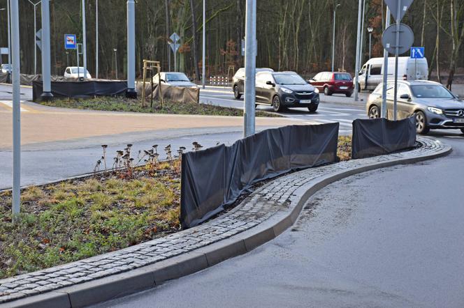 Wygrodzenia na węźle Głębokie