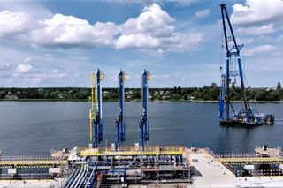 Tak powstaje Terminal Przeładunkowy na Martwej Wiśle