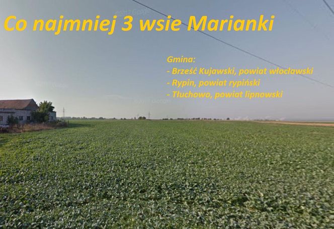 Wsie z Kujawsko-Pomorskiego, które się powtarzają