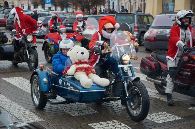 MotoMikołaje na ulicach Lublina! Odwiedzili dzieci w szpitalach