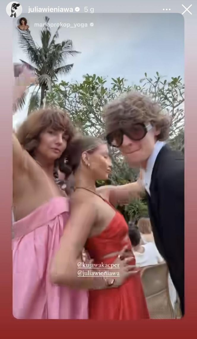 Julia Wieniawa na Bali