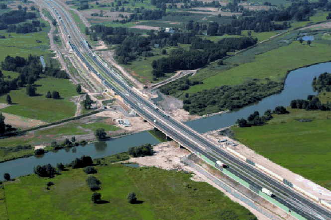 A2 odcinek Koło-Dąbie_Strabag