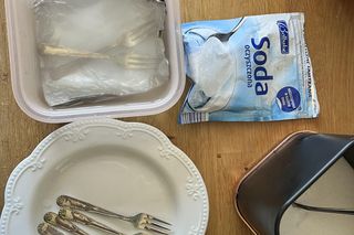 Czyszczenie sreber za pomocą elektrolizy