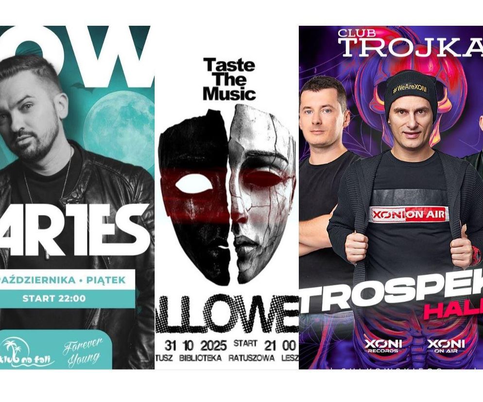 Halloween 2025 w Lesznie – sprawdź, gdzie potańczyć w najstraszniejszą noc roku!