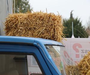 Protest rolników 20 marca przed Lubelskim Urzędem Wojewódzkim w Lublinie