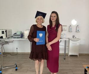 Wakacyjny patrol Eska Summer City w olsztyńskim oddziale Szkoły Policealnej Pascal