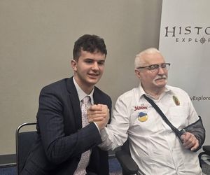 Lech Wałęsa w USA