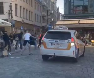 Bitwy kibiców na Rynku we Wrocławiu