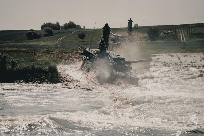 Czołgi K2 podczas ćwiczeń