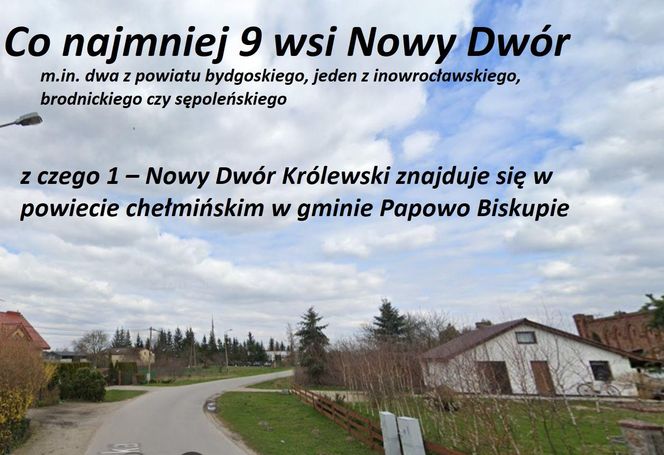 Wsie z Kujawsko-Pomorskiego, które się powtarzają