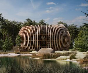 Kompleks dziewięciu apartamentowo-hotelowych pawilonów na Wyspie Sobieszewskiej