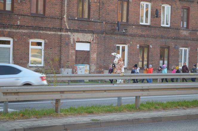 Uczniowie PSP 32 w Radomiu podczas lekcji o bezpieczeństwie w ruchu drogowym