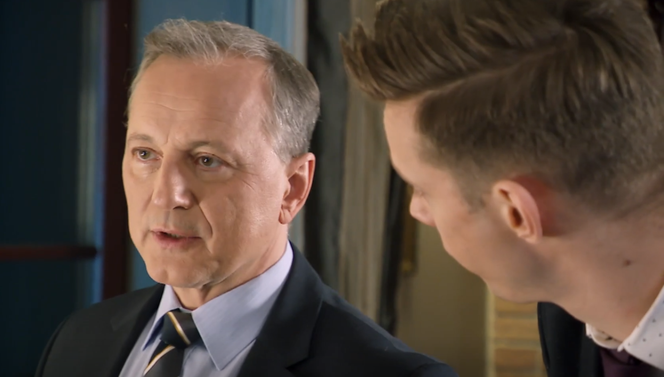 Na Wspólnej, odc. 3457: Darek (Michał Mikołajczak), Andrzej Zakościelny (Dariusz Niebudek)  
