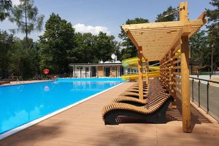 Pływalnia letnia w Parku Kultury w Powsinie