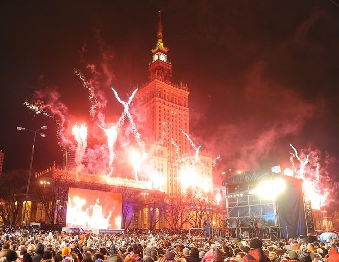 WOŚP 2016 Warszawa: koncert przed PKiN i światełko do nieba