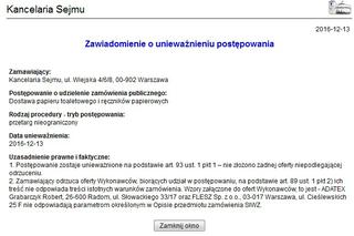 Sejm unieważnił przetarg na PAPIER TOALETOWY! Co poczną politycy?