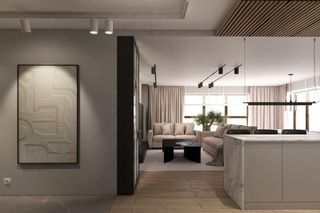 Wnętrza w kolorze beżu, kaszmiru i Mocha Mousse