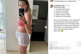Kubicka pokazała jak naprawdę wygląda jej brzuch po ciąży! 