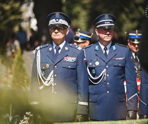 Pogrzeb komendanta policji w Bieruniu. Młodszy inspektor Dariusz Waligóra odszedł na wieczną służbę