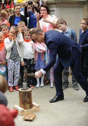 Andrzej Duda. Prezydent lubi majsterkować