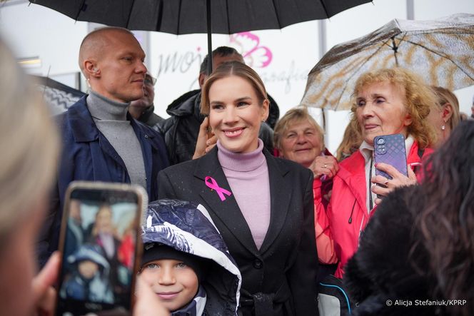 Jesienne stylizacje pierwszych dam