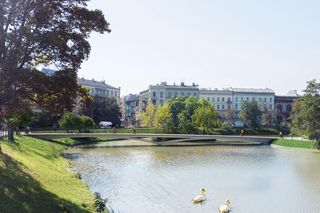 Wizualizacje Kładki Łąbędziej we Wrocławiu