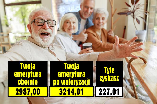 Waloryzacja emerytur - zobacz, ile zyskasz!