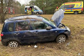 Wypadek na DK 10 pod Bydgoszczą. Poszkodowana rodzina z dwójką dzieci