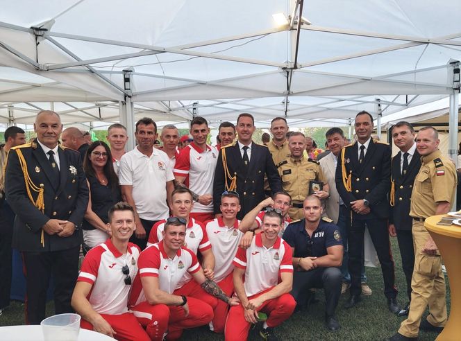 Strażak z Iławy sędzią sportów pożarniczych w Bułgarii