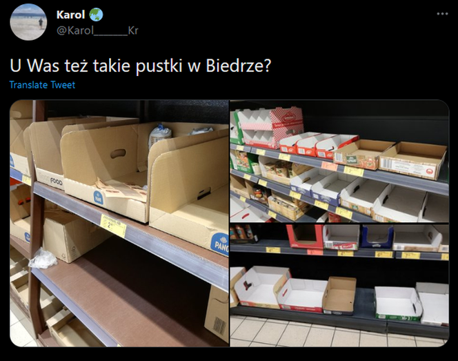 W sklepach brakuje cukru