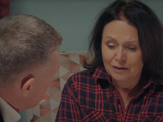 M jak miłość, odcinek 1846: Artur (Robert Moskwa), Marysia (Małgorzata Pieńkowska) 