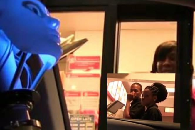 Robot Drive Thru Prank