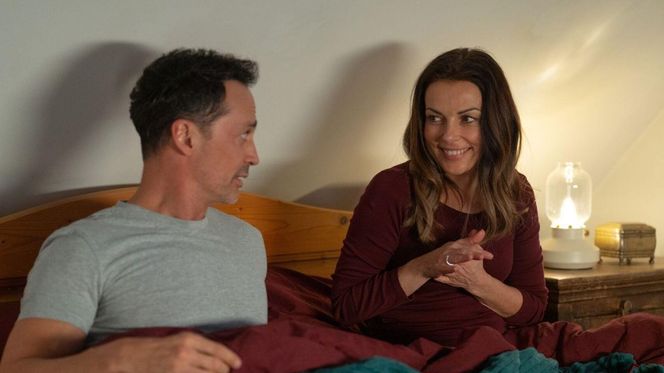 Barwy szczęścia odc. 3205. Kasia (Katarzyna Glinka), Mariusz (Rafał Cieszyński)