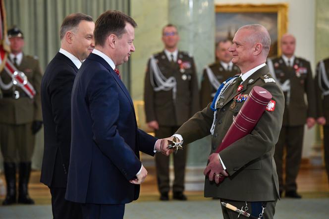 Andrzej Duda wręczył nominacje generalskie i admiralską