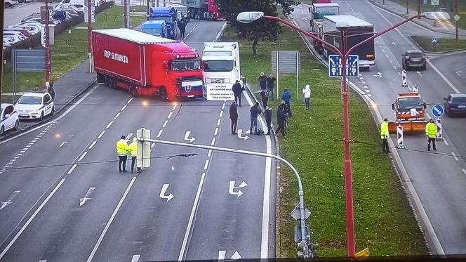 Ogromne protesty kierowców na Słowacji