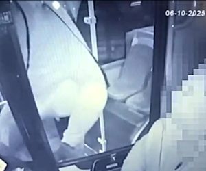 Furiat zaatakował kierowcę autobusu. Wszystko się nagrało, teraz szuka go policja