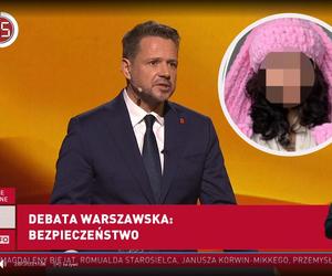 Śmierć Lizy na debacie TVP na prezydenta Warszawy. Rafał Trzaskowski mówi o mordercy