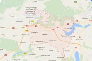 Mierzęcice: Czołowe zderzenie na trasie S1. Zablokowany dojazd do lotniska w Pyrzowicach
