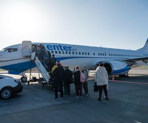 Pasażerka demolowała samolot ze związkowcami kopalni