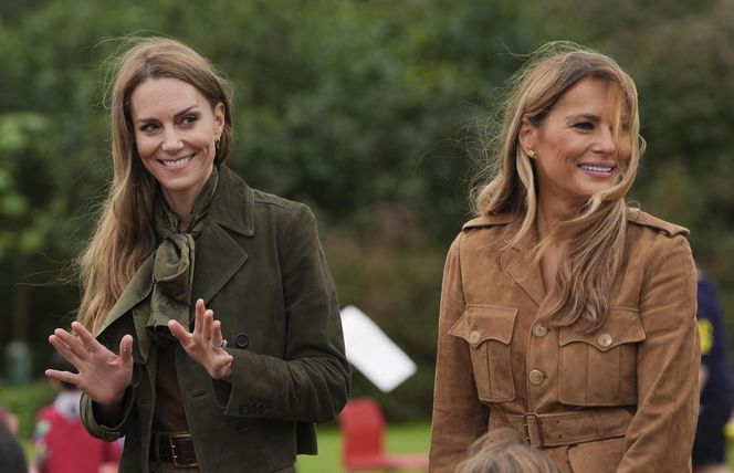 Pierwsza Dama USA w Windsorze spotkała się z królową Kamilą i księżną Kate