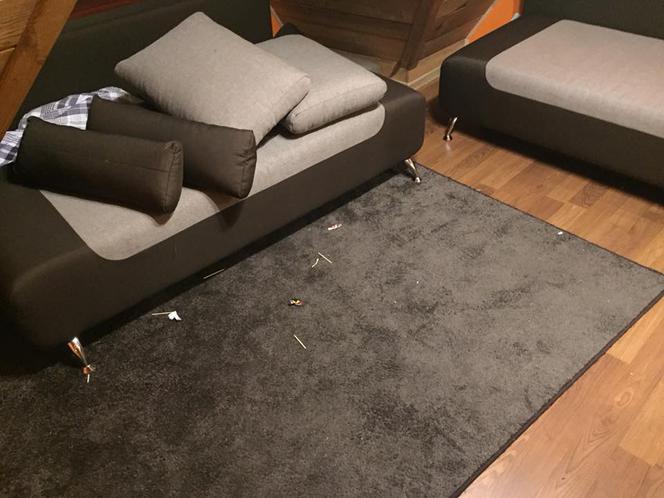 Młodzież zniszczyła apartament w Zakopanem
