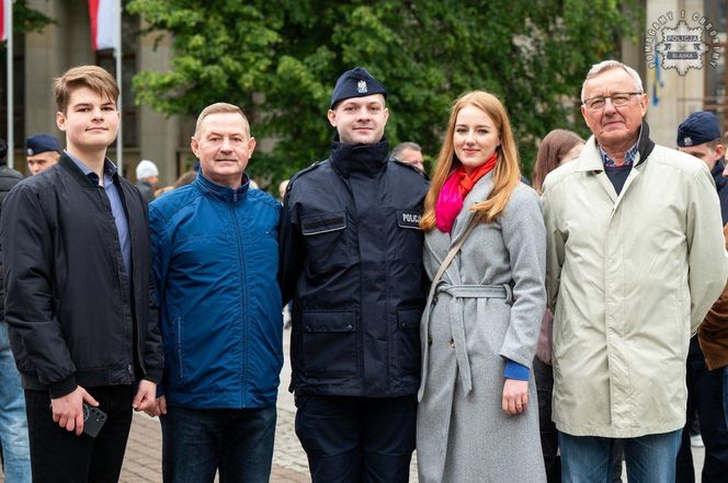 Policjantki i policjanci złożyli ślubowanie. 126 funkcjonariuszy zasiliło śląski garnizon