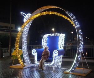 Świąteczne iluminacje 2024 w centrum Kielc