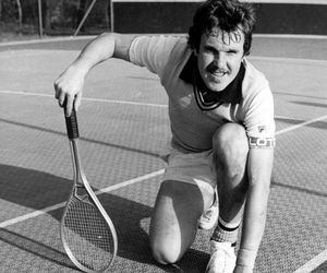 Wojciech Fibak i Donald Trump