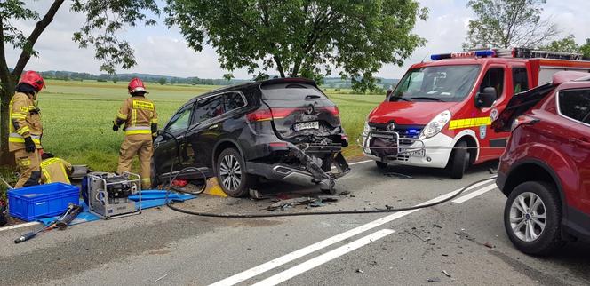 Tragiczny wypadek w Wierzchosławicach na DK 5