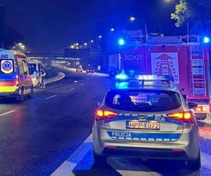 Tragiczny wypadek BMW w Katowicach. Jest ofiara śmiertelna