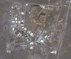 Zniszczenia po ataku na Iran