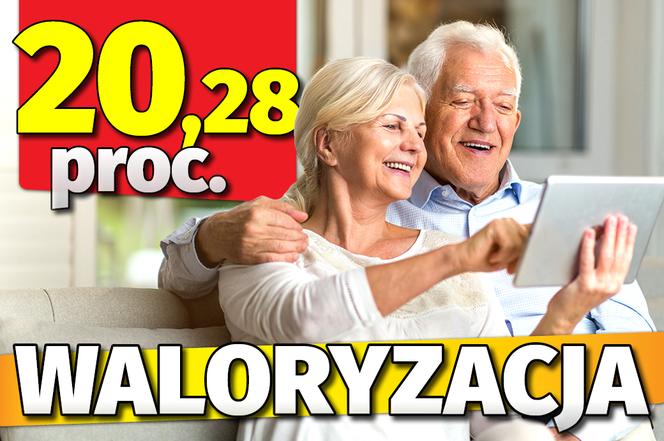 Waloryzacja 20,28 proc.