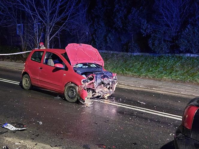 Wypadek Iłżecka 19.12.21 Starachowice